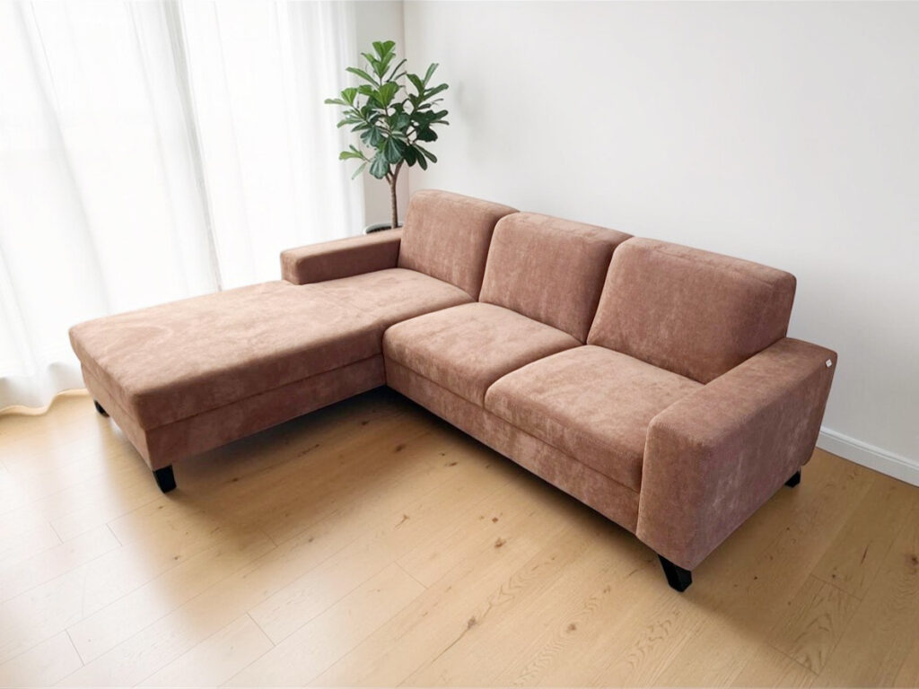 Rohová sedačka s rozkladom